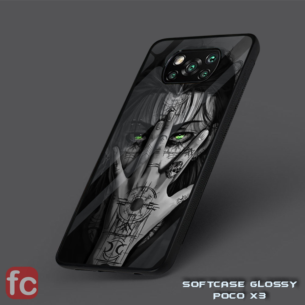 Softcase Glossy Poco X3 Pro Nfc |AA35| Case Kilau Silicon Xiaomi Poco x3 Kesing Preium Tpu Efeck Kac