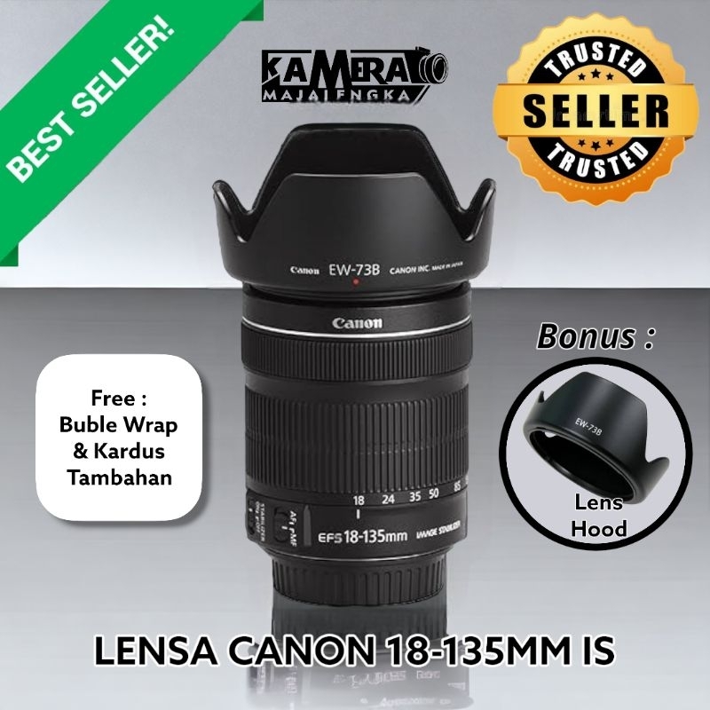 LENSA CANON 18-135 IS SAPUJAGAD MULUS BUKAN 18-200
