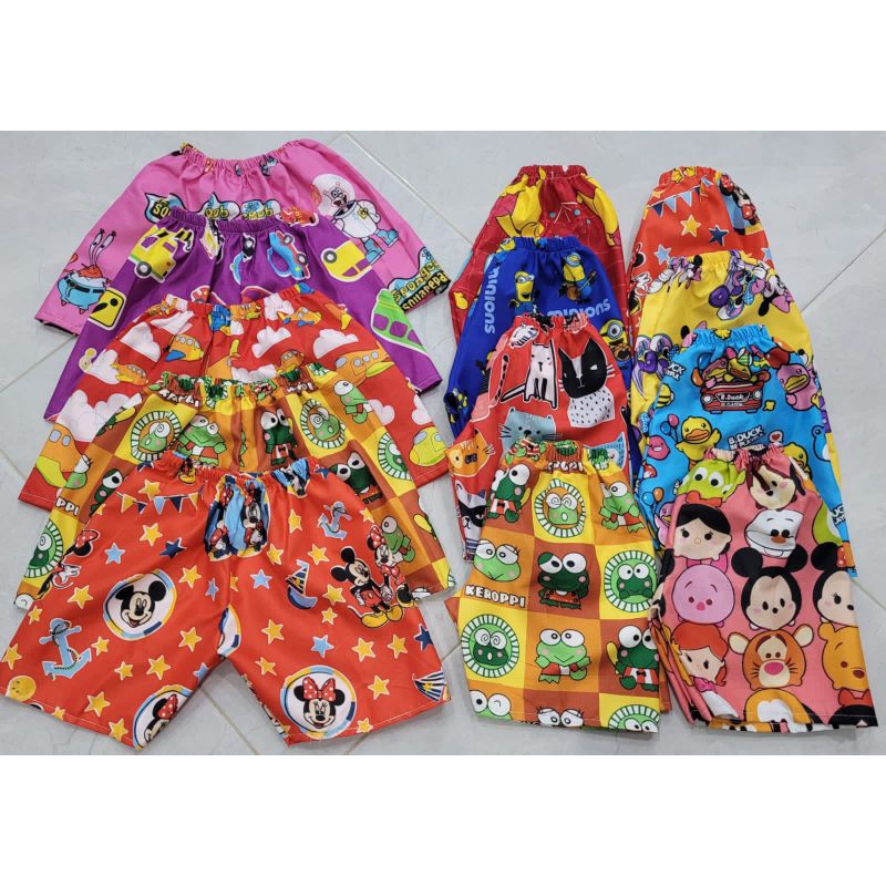 CELANA PENDEK ANAK KARAKTER 3 PCS / CELANA PENDEK ANAK COWOK / CELANA PENDEK ANAK CEWEK / CELANA HAR
