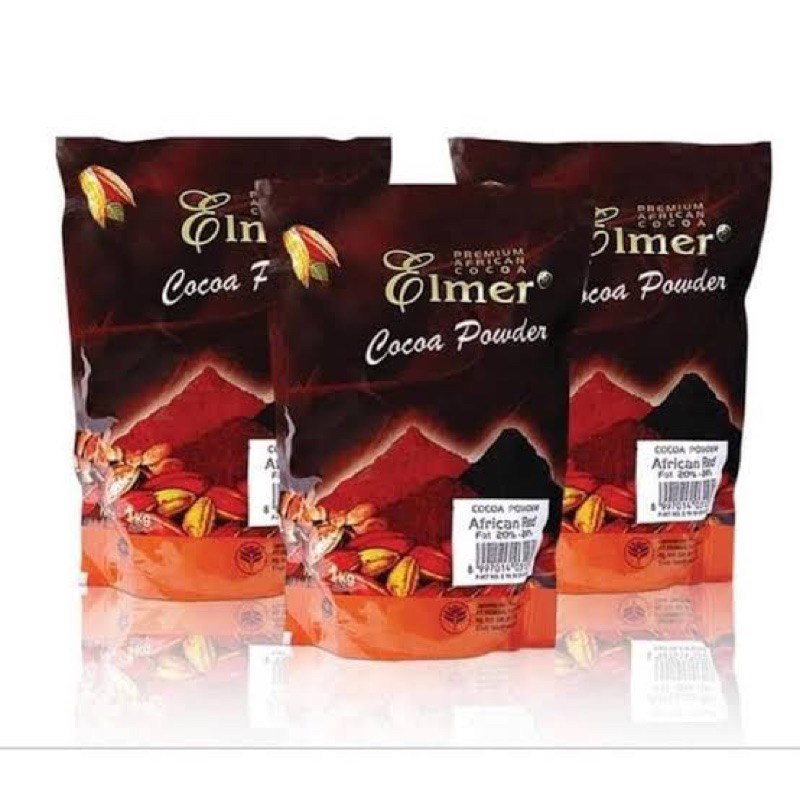 

Elmer Bubuk Coklat African Red 24% 100gr (repack)