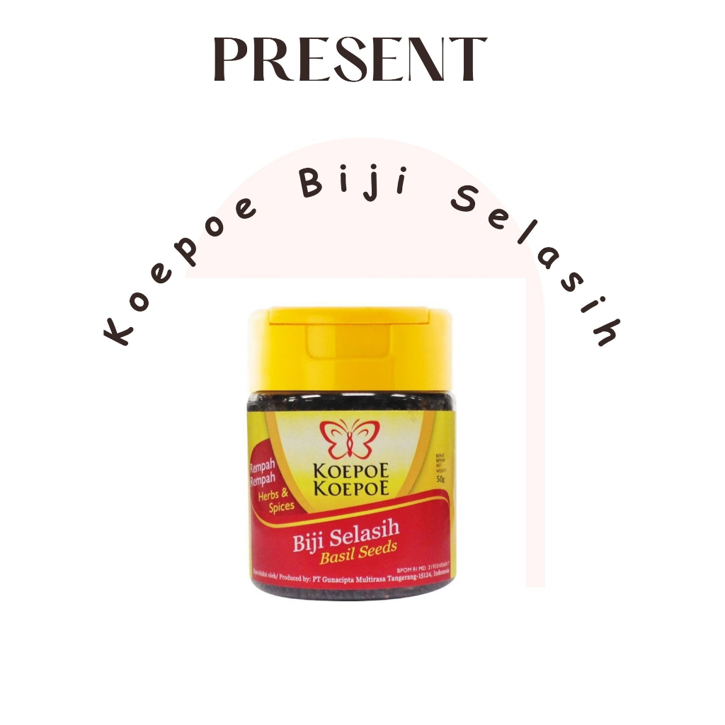 

Biji Selasih Koepoe 50 Gr