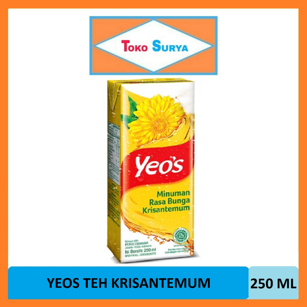 

Yeos Minuman Rasa Bunga Krisantemum 250 Ml