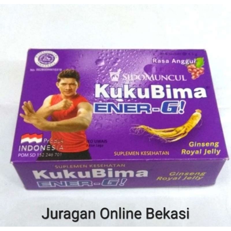 

KUKU BIMA ENER-G RASA ANGGUR ISI [6Sachet]