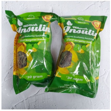 

Teh Seduh / Teh Tubruk Daun Insulin / Yakon Untuk Diabetes Hikmah