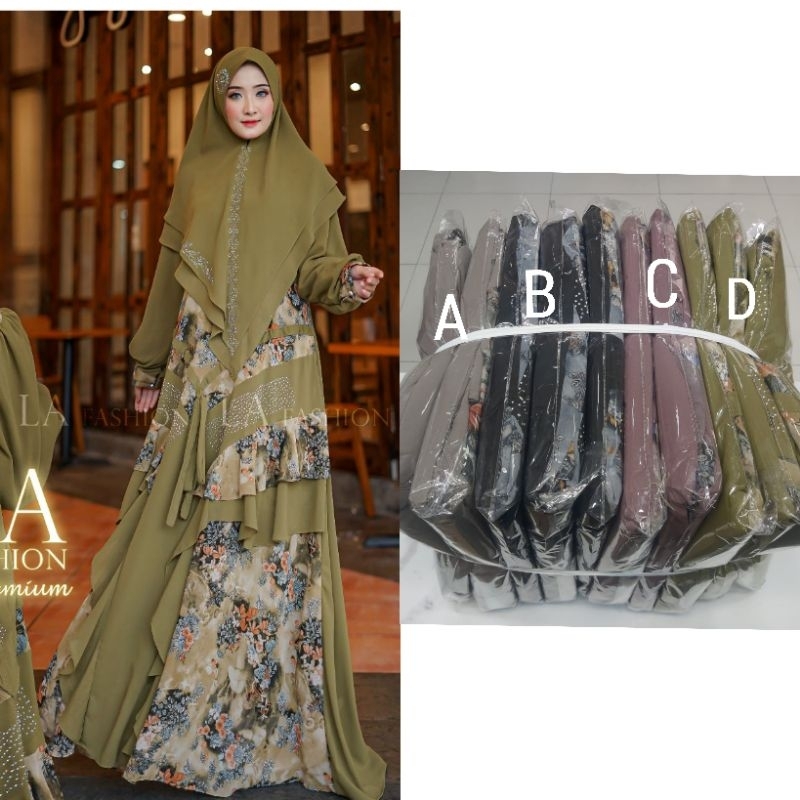 READY STOCK SIAP KIRIM DANINA SYARI/SYARI PRINTING MURAH /DHEAAFIECCENA/SYARI LILAC/DANINA SYARI BY 