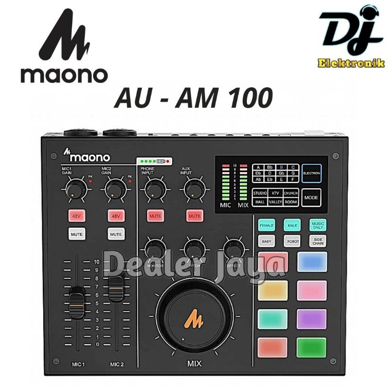 Soundcard Maono AU AM 100 / AU AM100 - Maonocaster Streaming Podcast