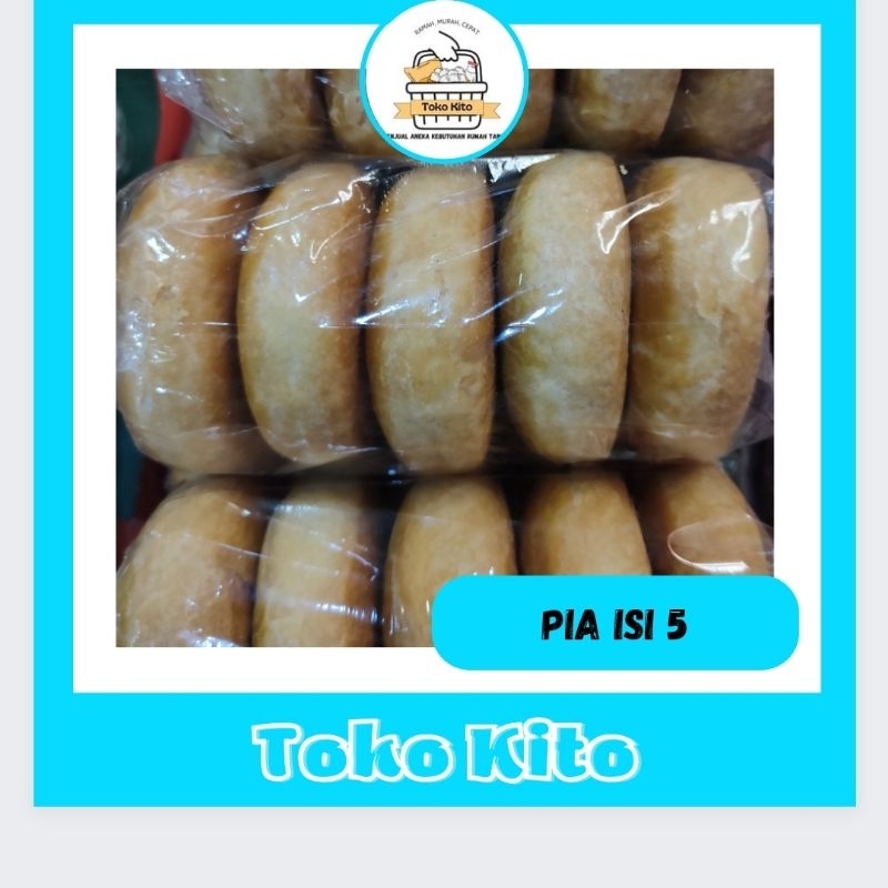 

PIA T ISI 5 / PIA ISI KACANG MERAH / PIA ISI KACANG HIJAU ENAK / BAKPIA