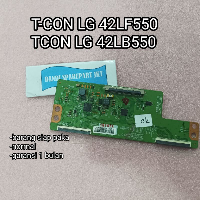T-CON LG 42LF550 / 42LB550 - T-CON LG - MESIN TV LED - MAINBOARD -MOBO