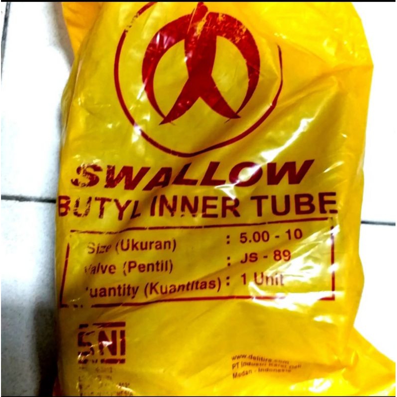 BAN DALAM R10 5.00-10 500 RING 10 PENTIL BENGKOK L