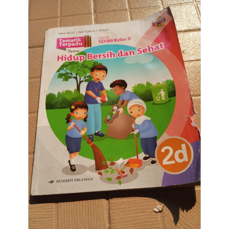 tematik kelas 2 c, d, f bekas