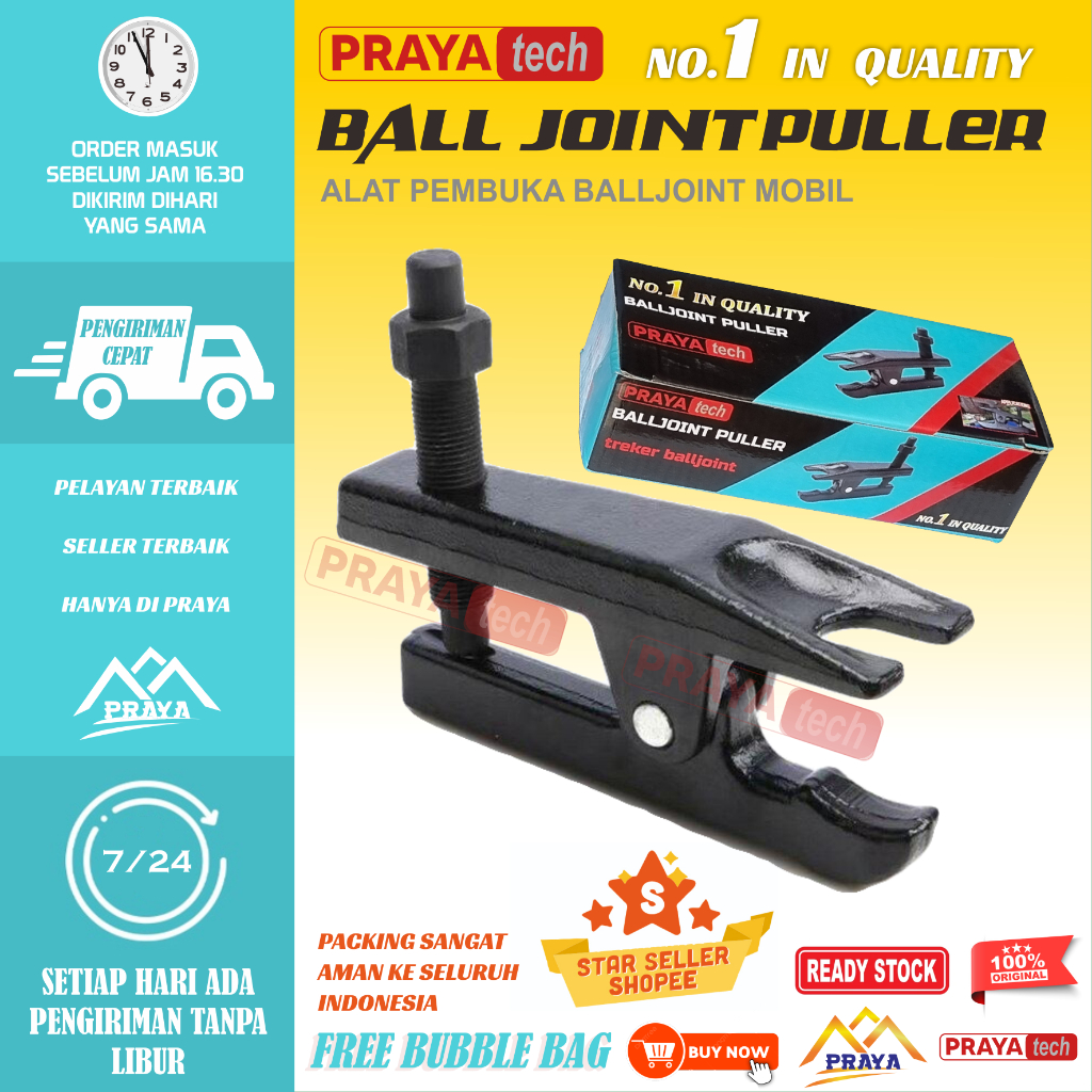 Treker Ball joint Prayatech alat pembuka boljoin Balljoint Puller