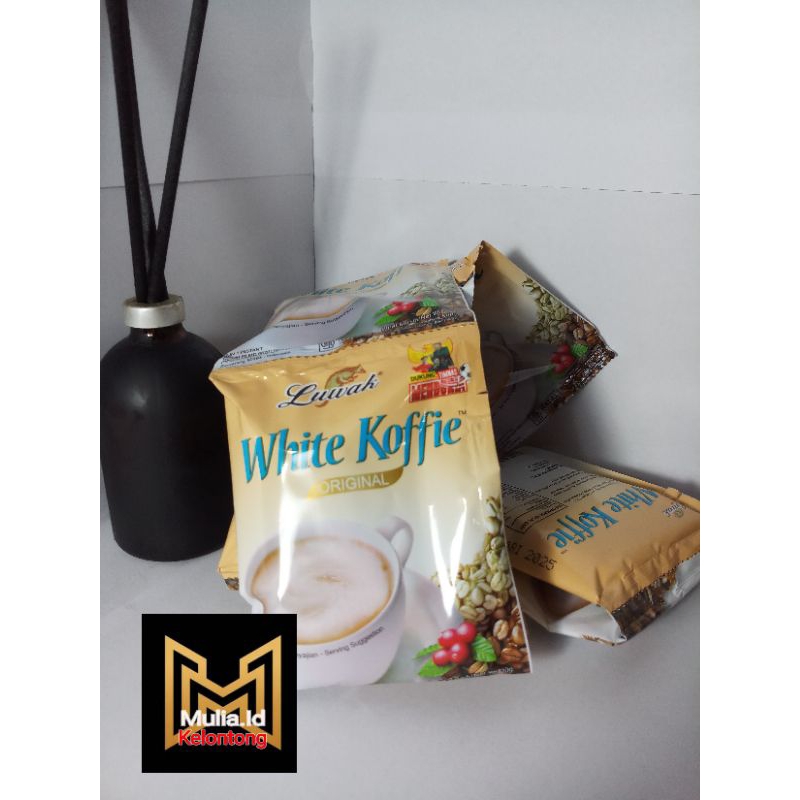 

Luwak White Kopi (1 renceng isi 10 scht)