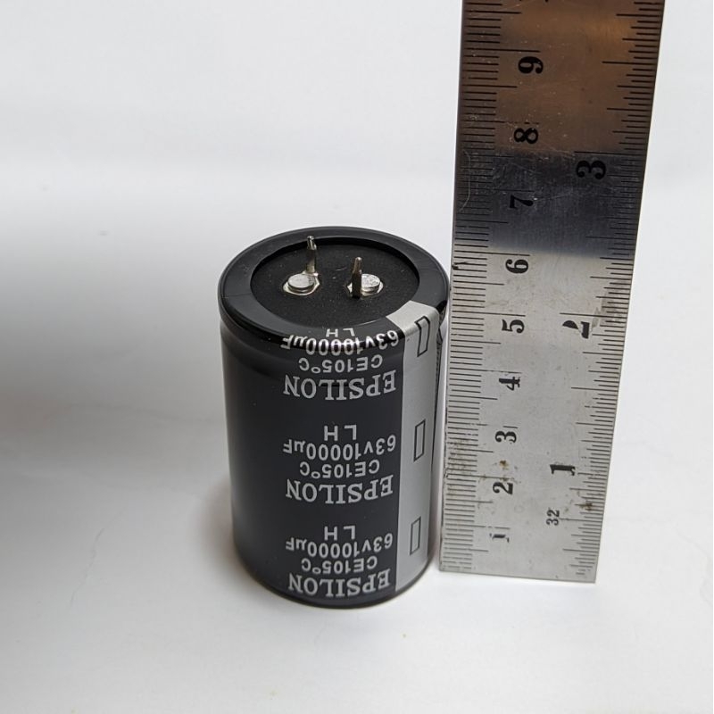 Jlelectro Elko Elco Epsilon 10000Uf/63V Capacitor Epsilon 10000Uf/63V Original