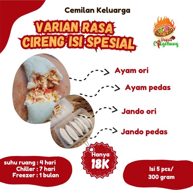 

Cireng isi mantap