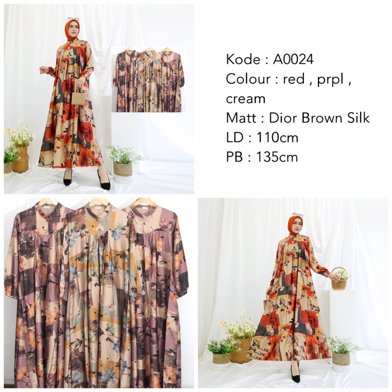 gamis armany dior - gamis dior aisafa