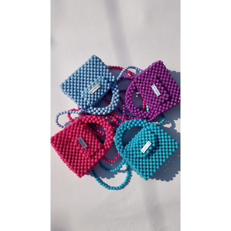 READY STOCK Tas Manik manik / Candy bag / bead bag / Tas Mote