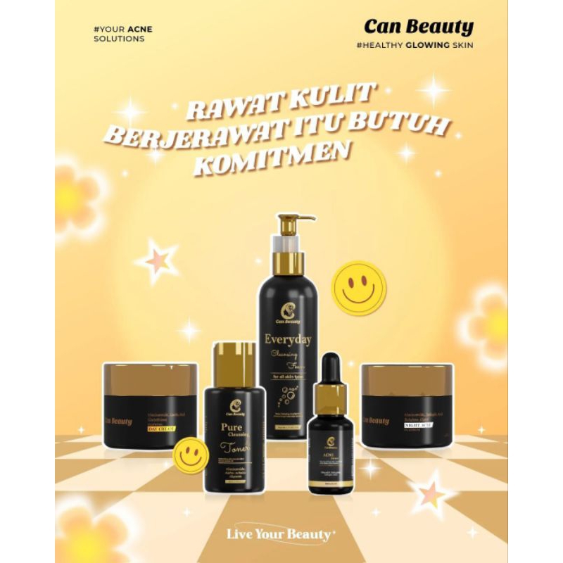 [ PUSAT BALI ] Can Beauty Skincare // Acne Series Whitening Series Original