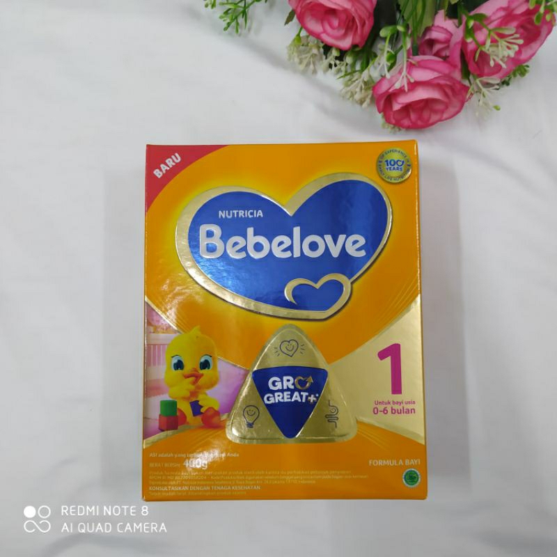 Susu BEBELOVE 1 (0-6 bulan) 400gr