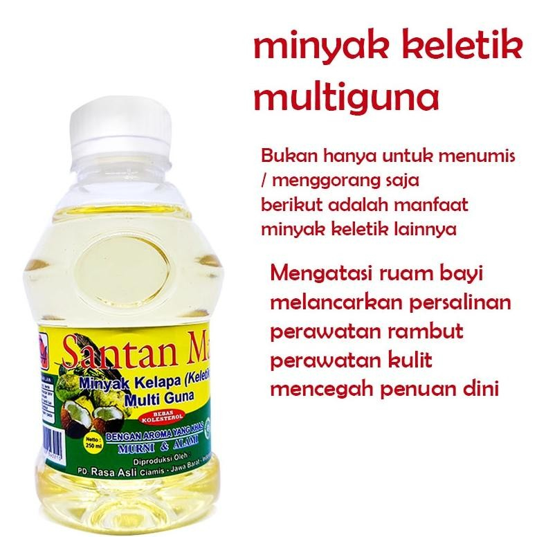 

Santan Mas Minyak Klentik Minyak Kelapa Murni 250ml