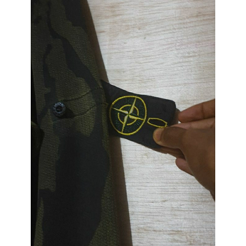 Stone island flowing camo