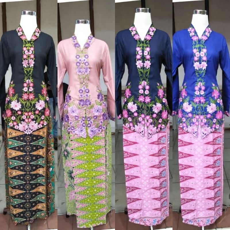 setelan kebaya encim modern katun ima