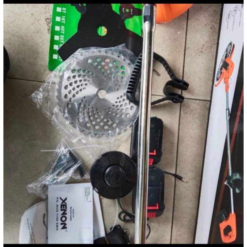 XENON CDGT800 alat potong rumput baterai