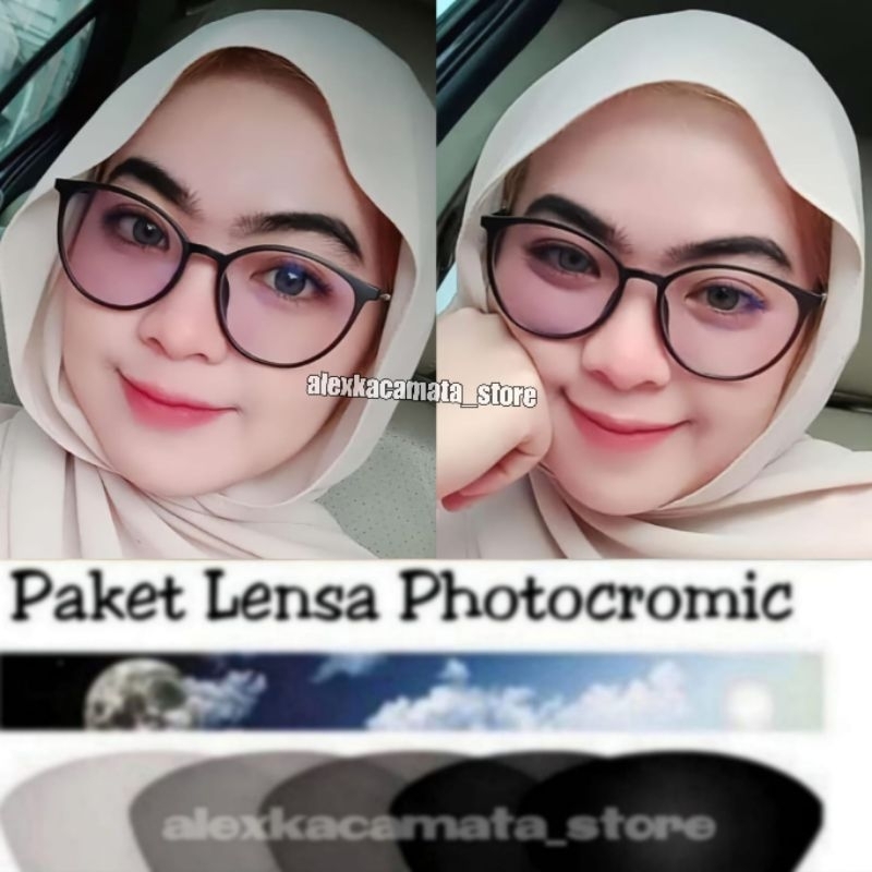 KACAMATA SORA CAT EYE 8146 KACAMATA PHOTOCROMIC KACAMATA ANTI RADIASI KACAMATA MINUS CAT EYE KACAMAT