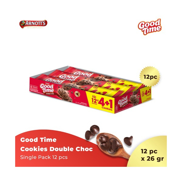 

12 pcs Biskuit Good Time Cookies 26,5 GR TERMURAH CEMILAN MURAH BEKASI