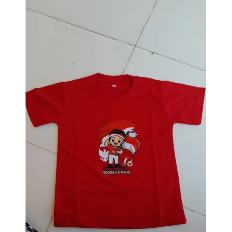 Baju Kaos Anak 17 Agustus