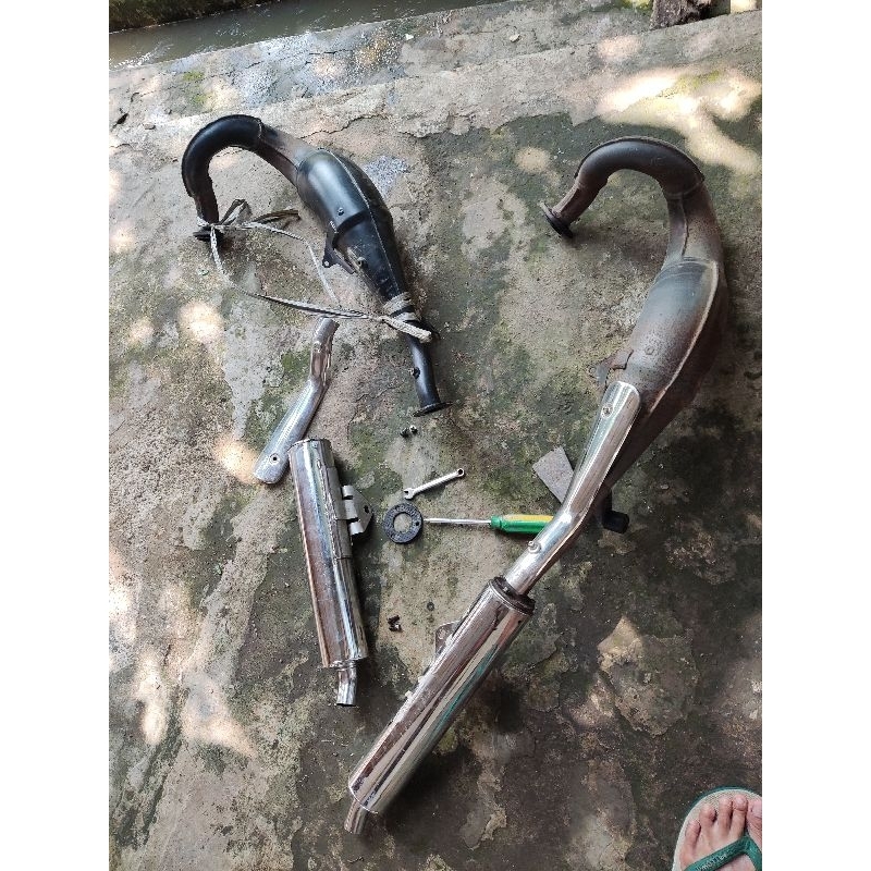 KNALPOT ORIGINAL Ninja R/SS