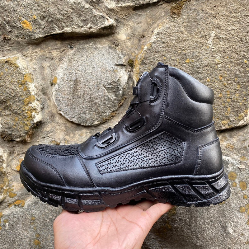 sepatu pdl lantas pendek tawon tali putar merk sidiks