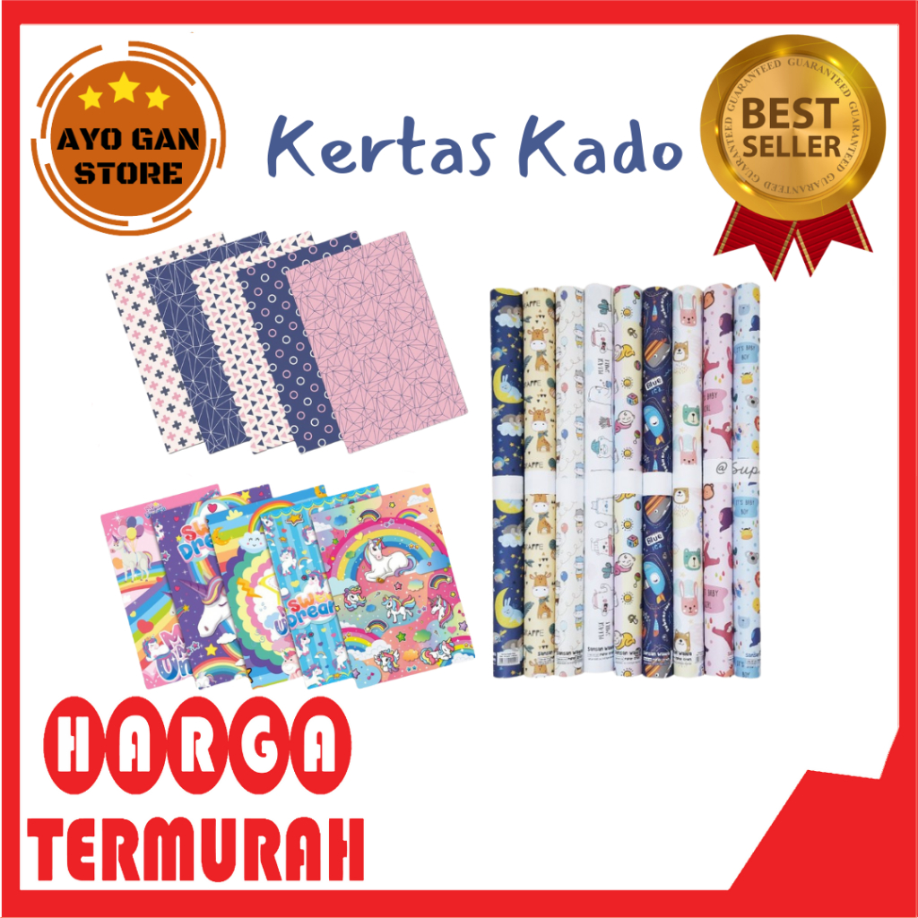 

Kertas Kado Motif Anak/Dewasa