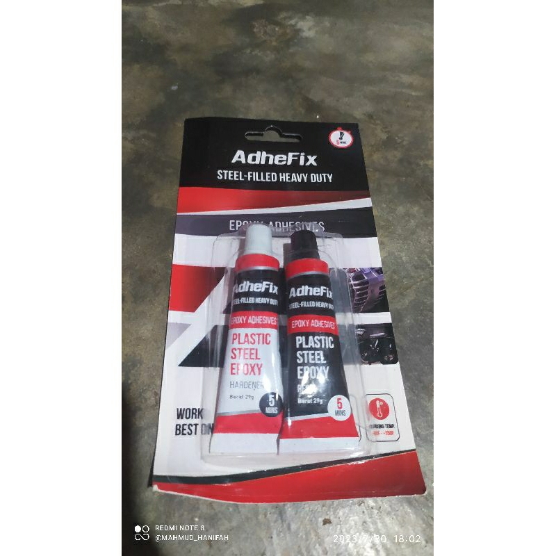 

LEM ADHEFIX 5 MENIT BESI PEREKAT BESI