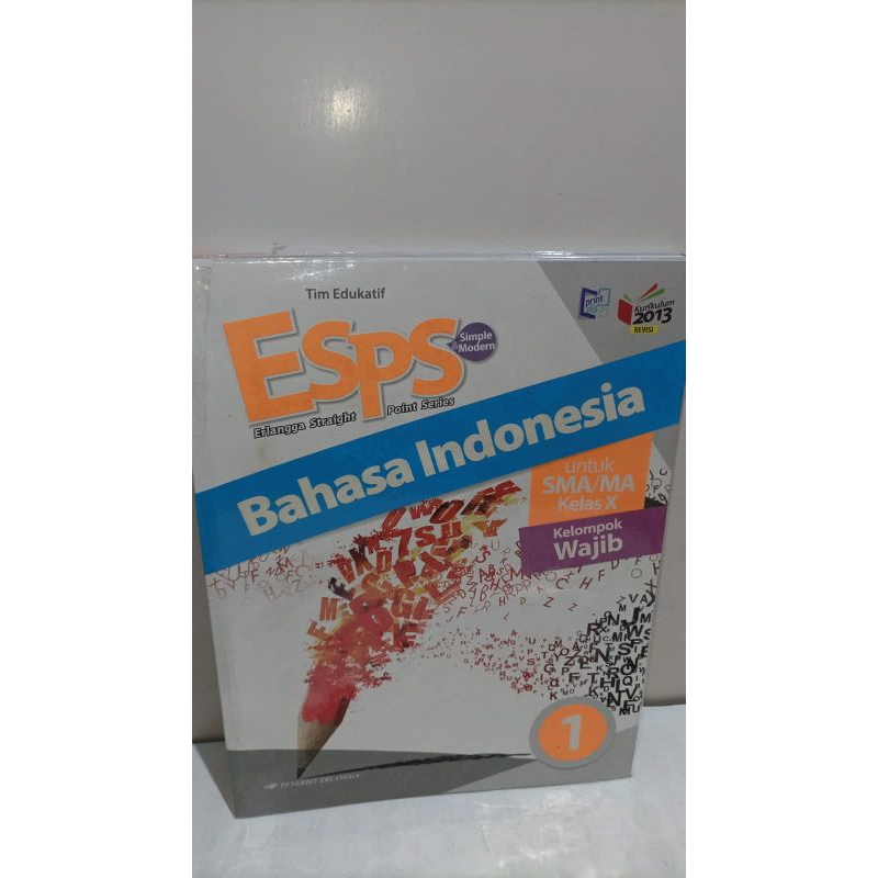 

BAHASA INDONESIA KELAS X - PRELOVED