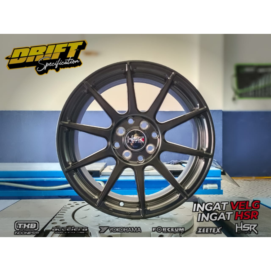 Velg Mobil Vios Mobilio Lancer Corolla R16 Velg HSR Rai-s2 Ring 16x7 Lubang 4