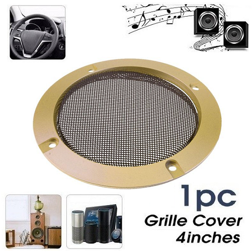 Grill Audio Cover Speaker 4" 125mm / Ram Speaker 4 Inch 4inch Penutup Lingkaran Speaker Tweeter Subw
