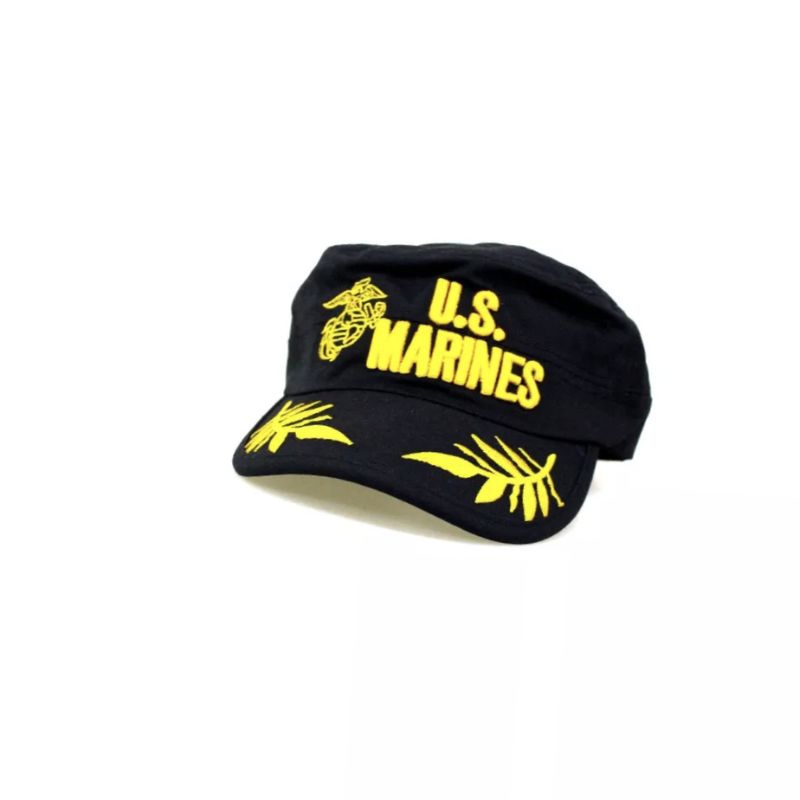 Topi us marine hitam topi pria