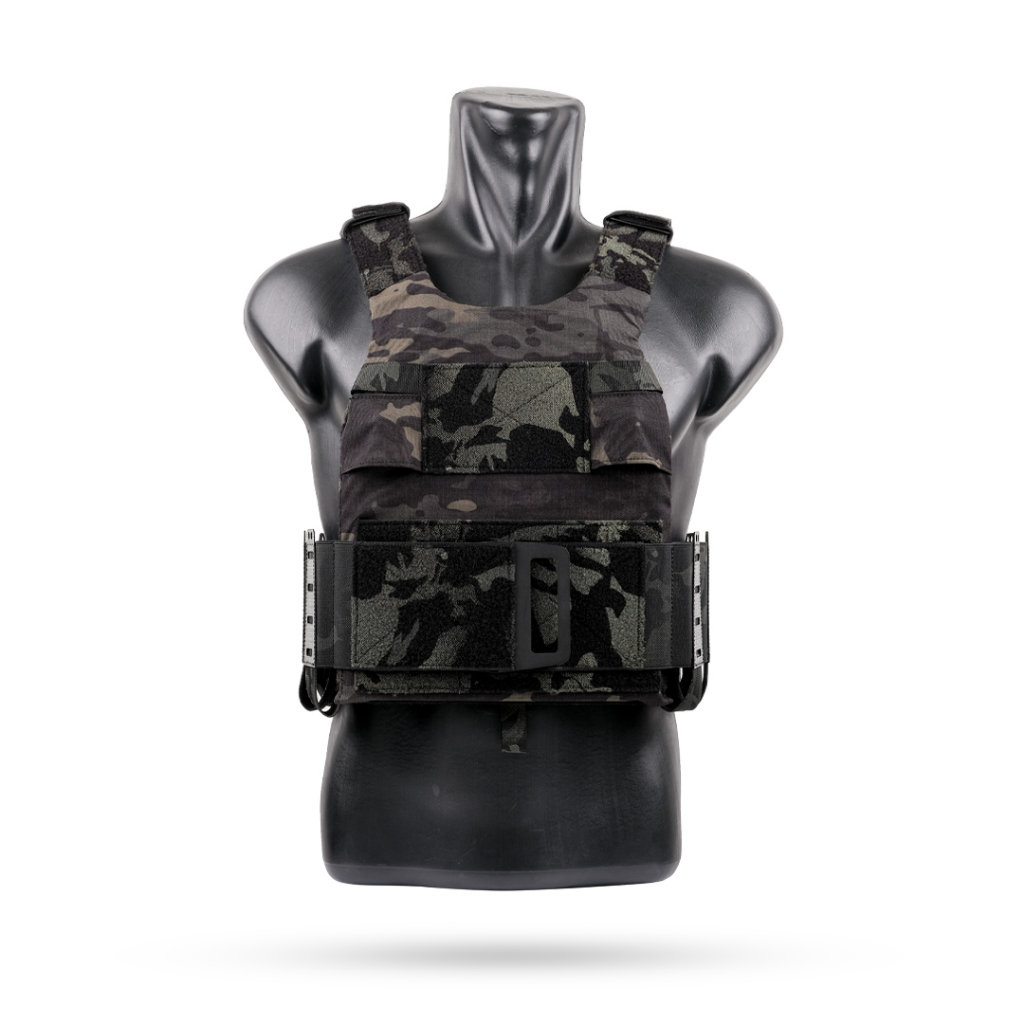 Parabellum® SCAVS© Alpha 3 Slick Plate Carrier Multicam Black