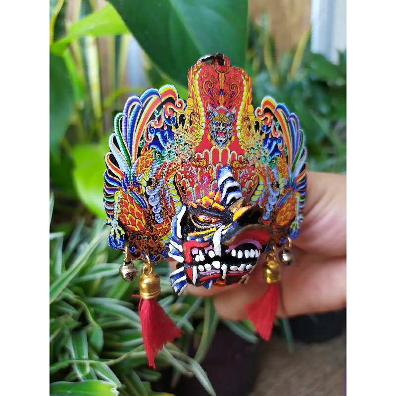 barongan KUCINGAN DEVIL miniatur gantungan kunci souvenir