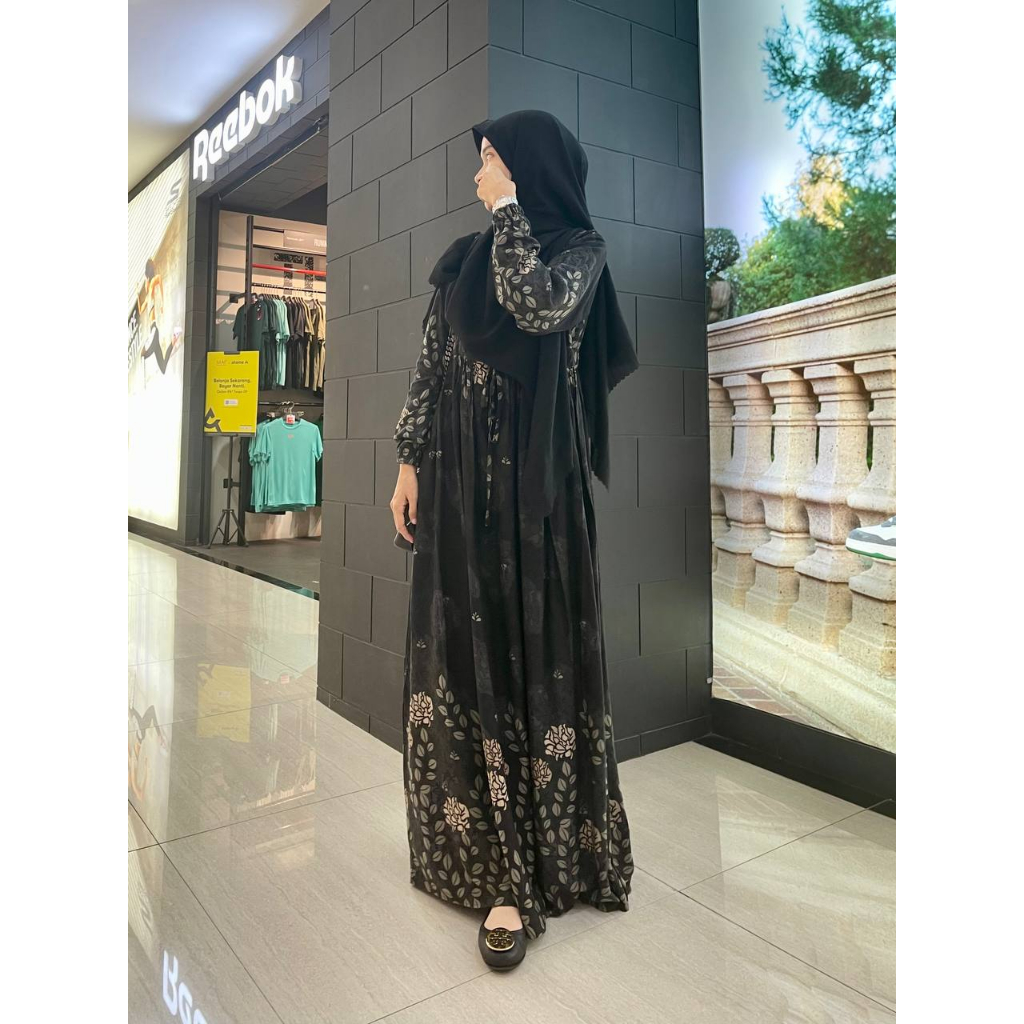 NATASHA DRESS GAMIS ABAYA LATASHA OUTFIT