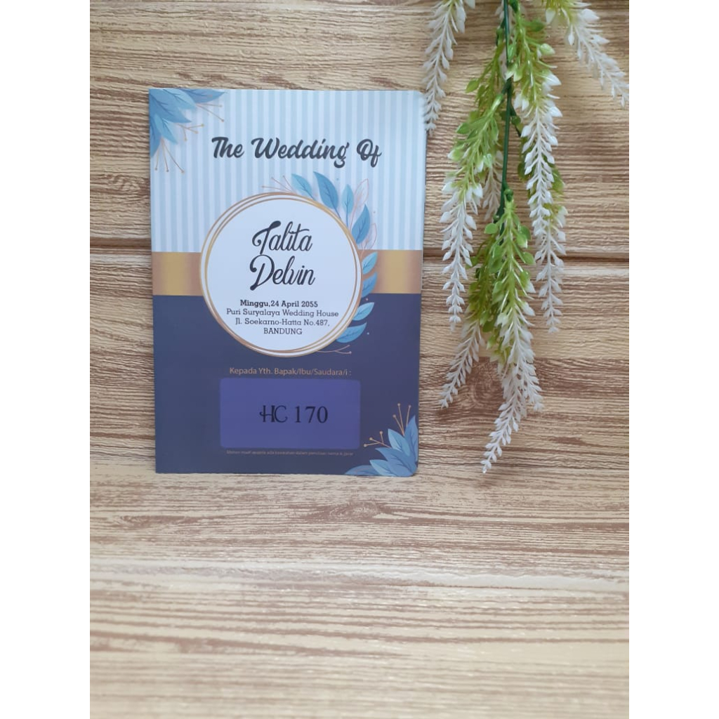 Blangko Undangan HC 170  Murah