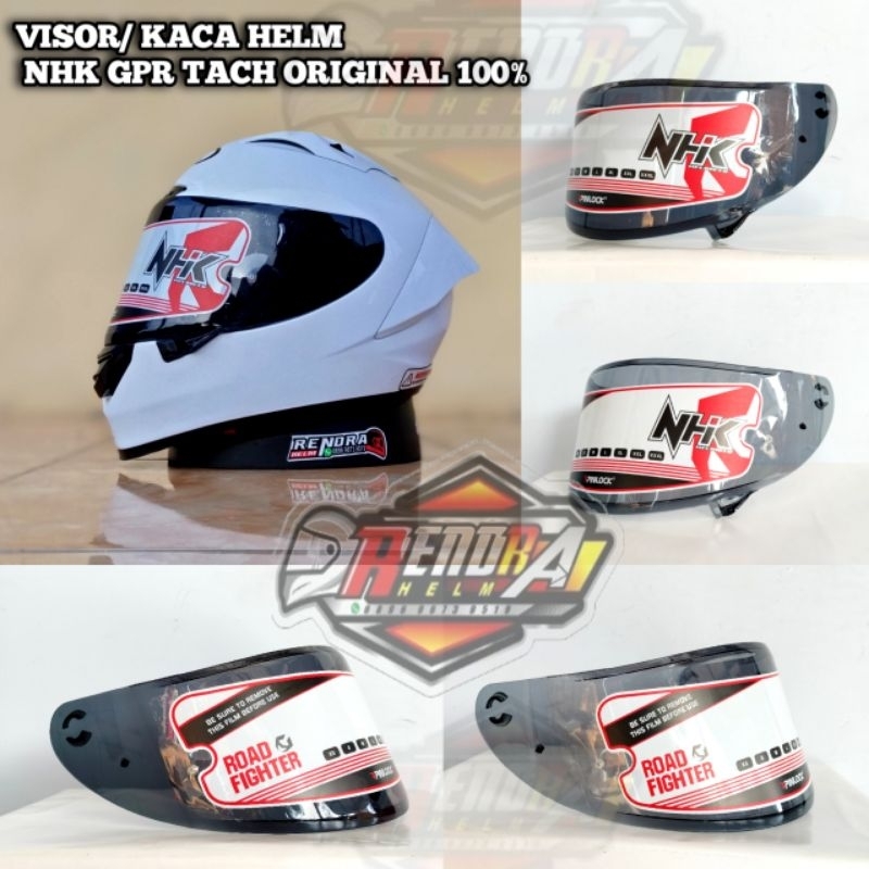 VISOR NHK GPR TACH/ KACA HELM NHK GPR TACH DRAK SMUKE ORIGINAL 100%