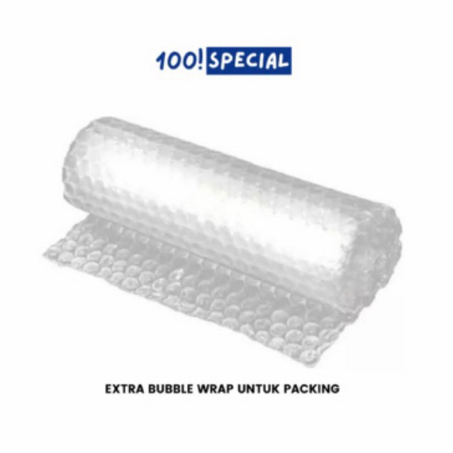 

Extra Bubble Wrap untuk Packing