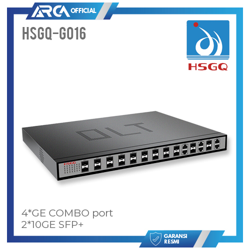 OLT HSGQ GPON G016 16PON SFP C+++ 2*1G 2*10G UPLINK SFP+ AC+DC NON SFP