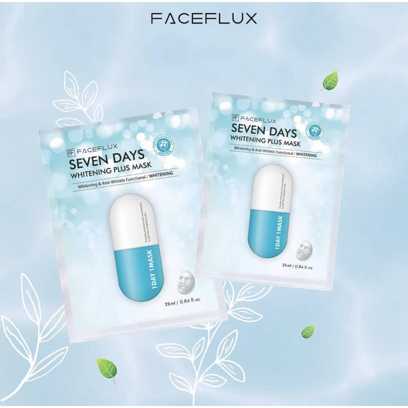 Faceflux Seven Days Whitening Plus Sheet Mask