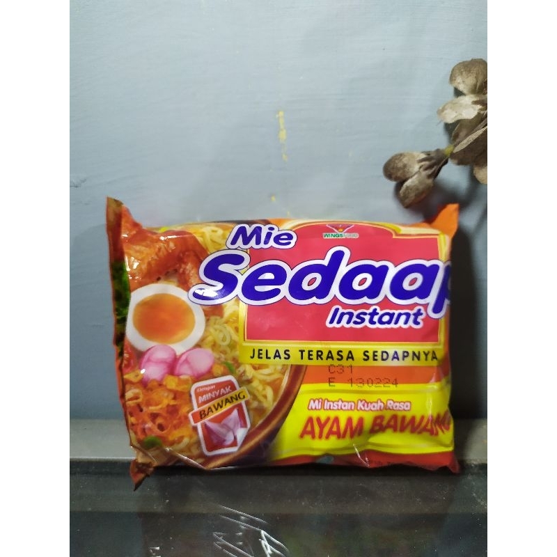 

Mie Instan Kuah Rebus Sedaap Rasa Ayam Bawang
