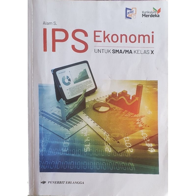 Buku IPS Ekonomi Kelas 10 Erlangga Kurikulum Merdeka