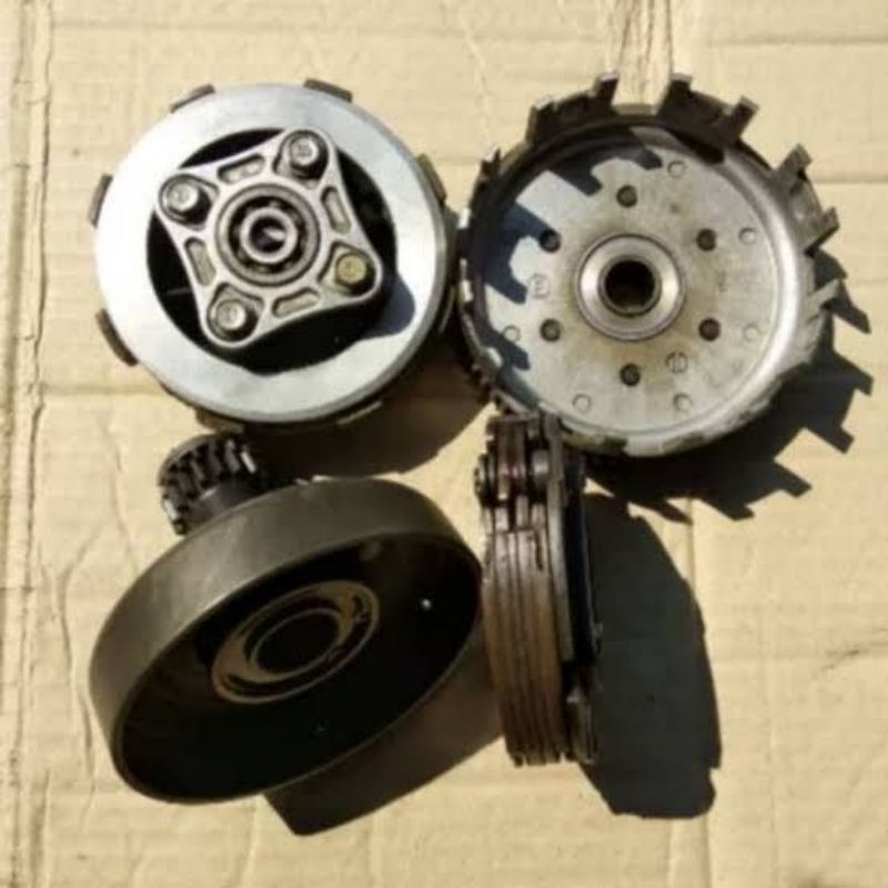 House Kopling Rumah Kampas Kopling Set + Rumah Kampas Ganda Honda Astrea Grand Supra X Lama Original