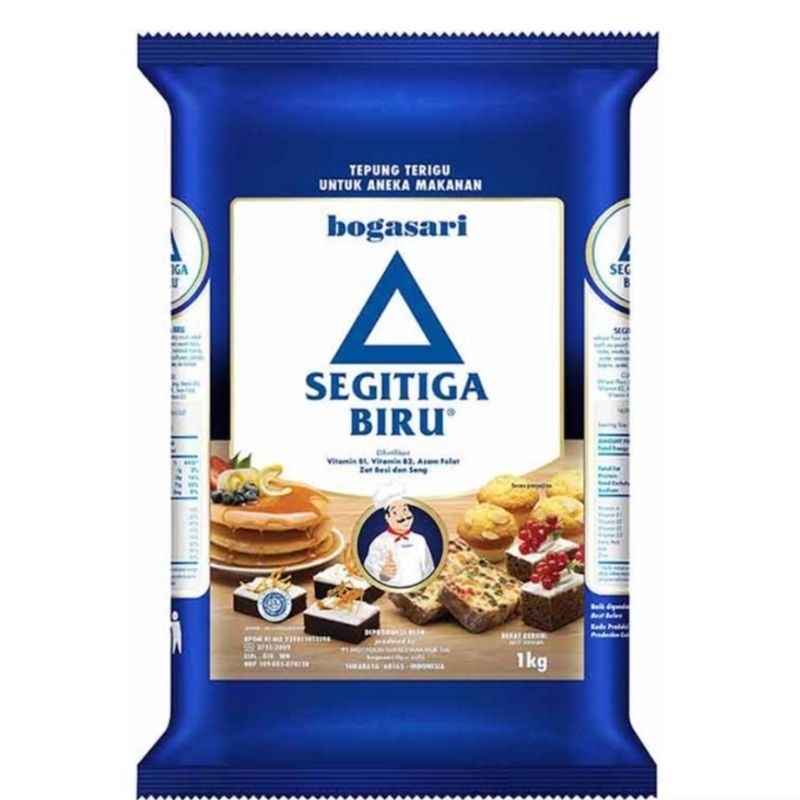 

Tepung terigu segitiga biru Premium 1 kg