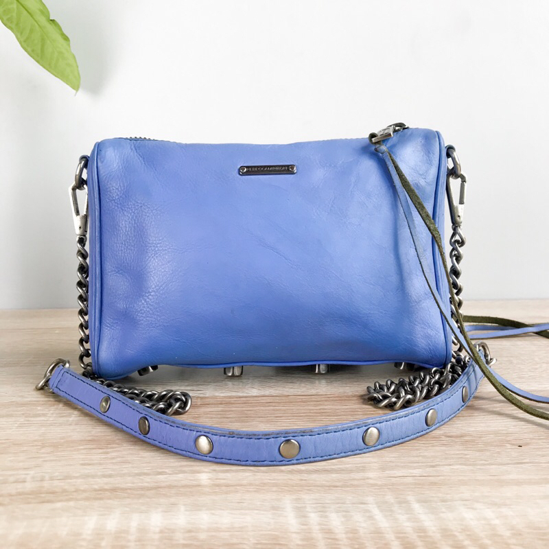 TAS SELEMPANG KULIT ASLI MODEL UNIK (REBECCA MINKOFF)